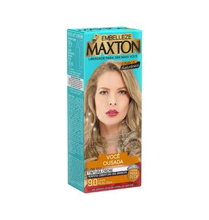 Coloração Maxton Kit 9.0 Louro Muito Claro