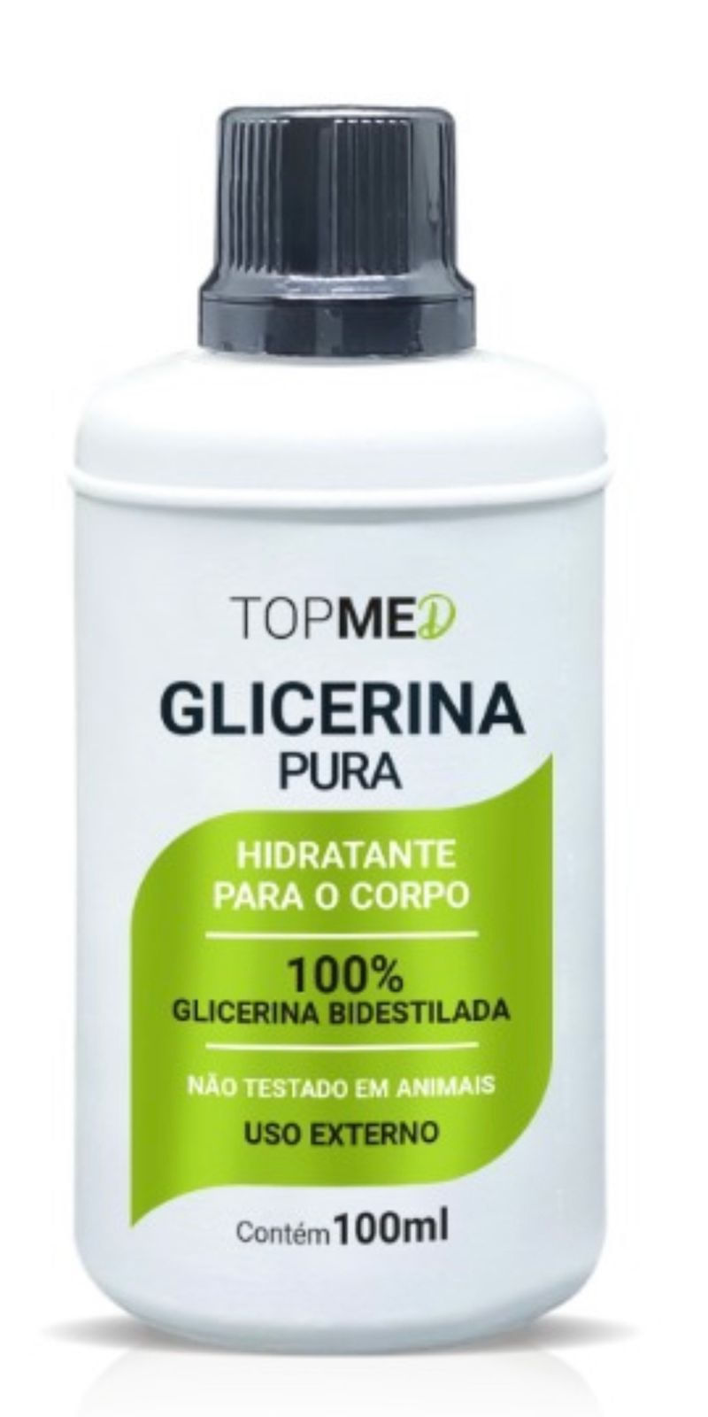 Glicerina Top Med 100ml Pura Hidr.p/corpo