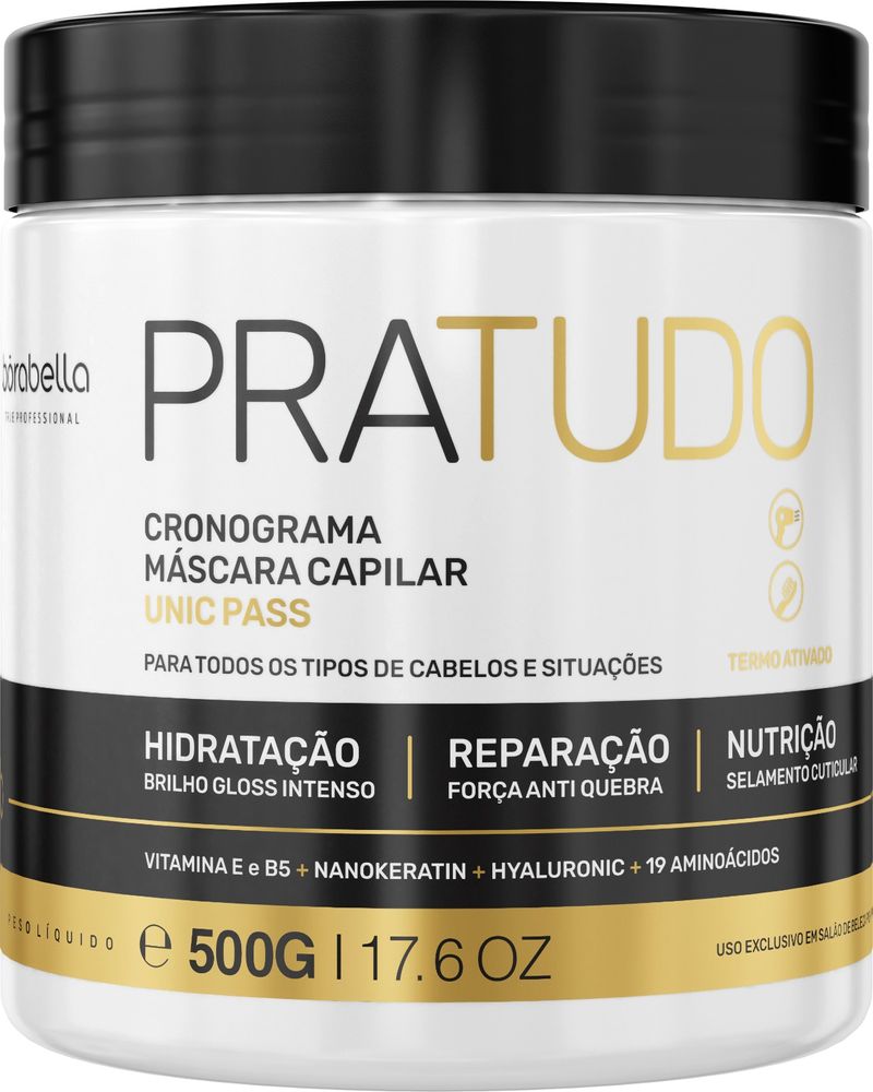 Mascara Capilar Borabella 500g Pratudo Cronog.unico