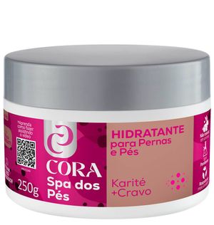 Hidratante Cora 250g Spa D.pe.karite/crav.pote