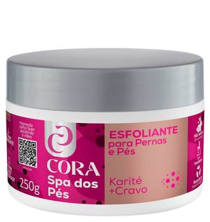 Esfoliante Cora 250g Spa D.pe.karite/crav.pote