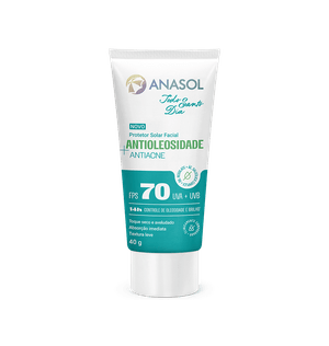Protetor Solar Facial Anasol 40g Tsd Ant.ol.antiacne Fps70