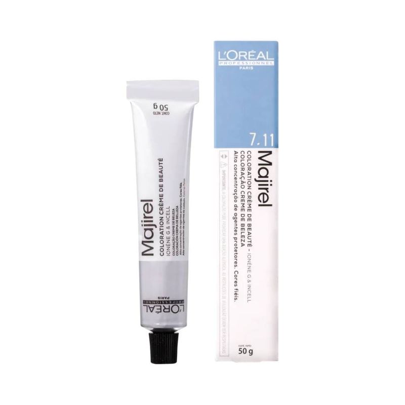 Tintura Loreal 60g Majirel 7.11