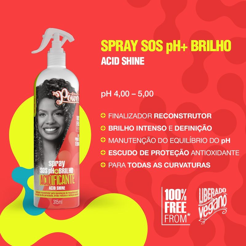 Spray Soul Power 315ml Sos Ph.brilho