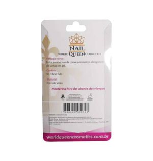 Fibra De Vidro Nail Queen De Vidro Tufo C/50pc