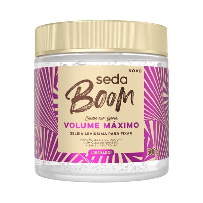 Geleia Seda 500g Boom Volumao Maximo