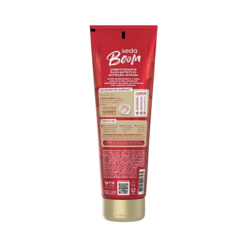 Condicionador Seda 250ml Boom Nutricao Intensa