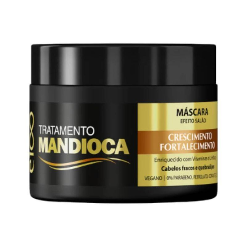 Mascara Capilar Eico 270g Efeito Salao Mandioca