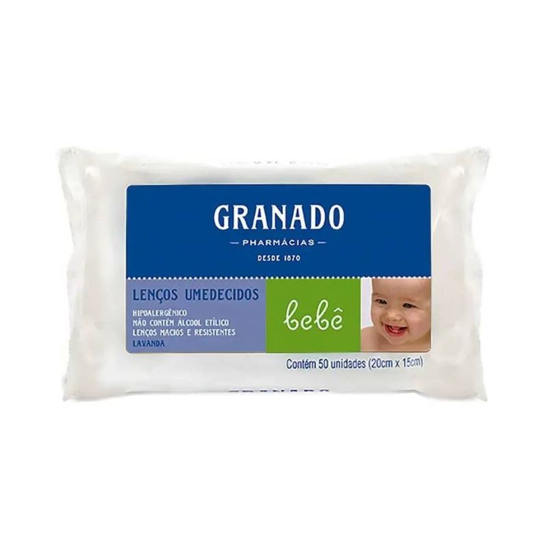 Lenco Umedecido Granado Umed.granado Bebe C.50 Lavanda