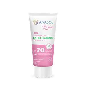 Protetor Solar Facial Anasol 40g Tsd Anti.ol Claread.fps 70