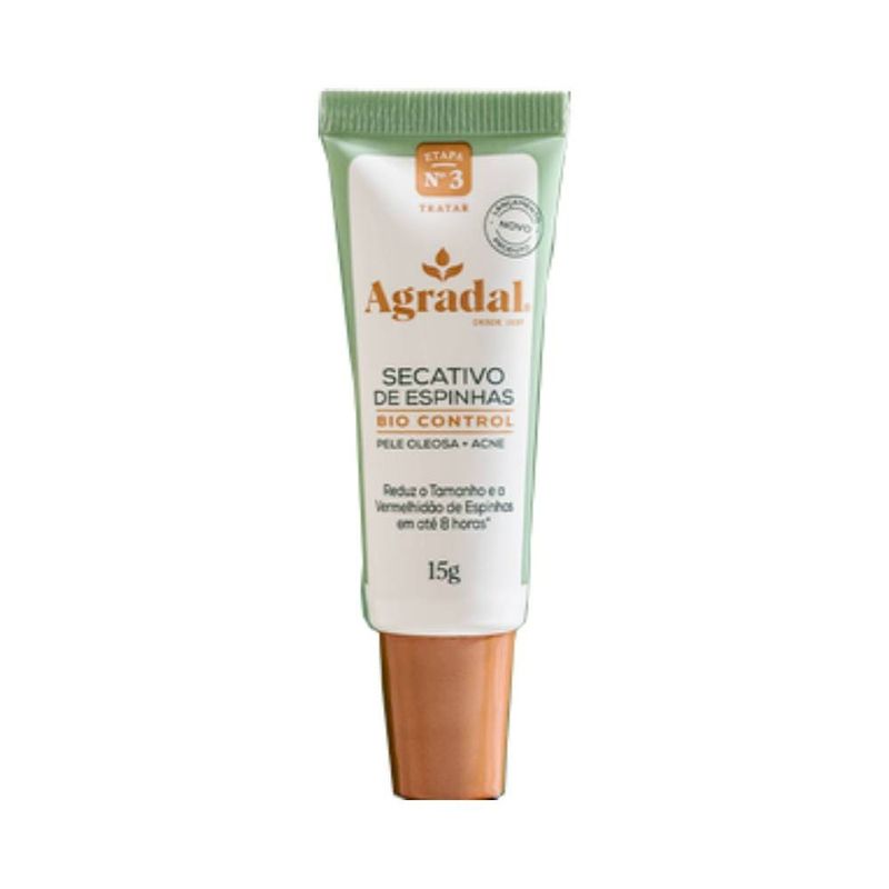 Creme Gel Agradal 15g Sec.espinhas Bio Control