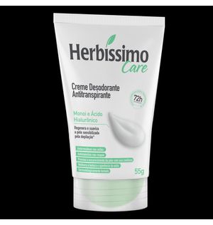 Desodorante Creme Herbíssimo Care Monoi e Ácido Hialurônico 55g