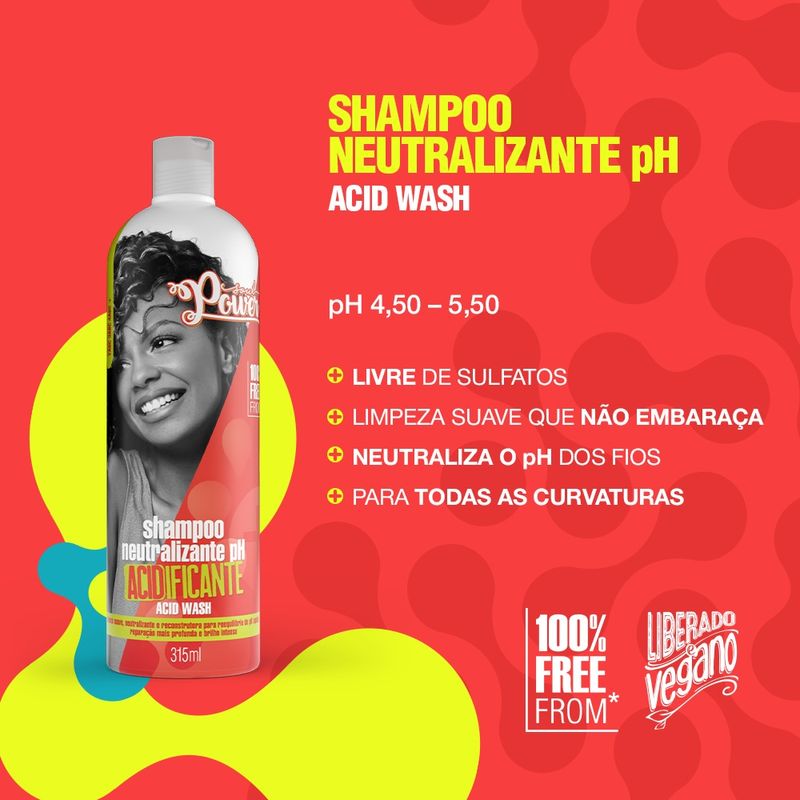 Shampoo Soul Power 315ml Neutralizante Ph.acidif