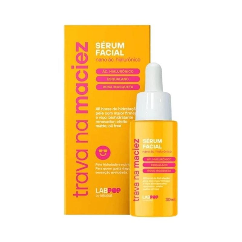 Serum Facial Labpop 30ml Trava Na Maciez