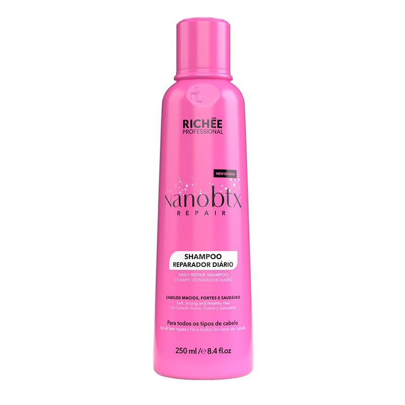 Shampoo Richee 250ml Nanobtx Rep.diario