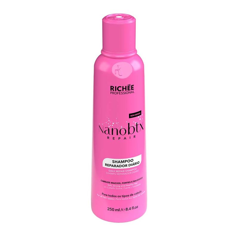 Shampoo Richee 250ml Nanobtx Rep.diario