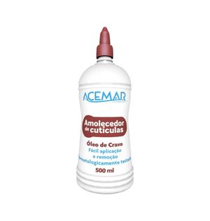 Amolecedor De Cuticulas Acemar 500ml Cravo