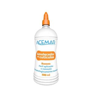 Amolecedor De Cuticulas Acemar 500ml Banana