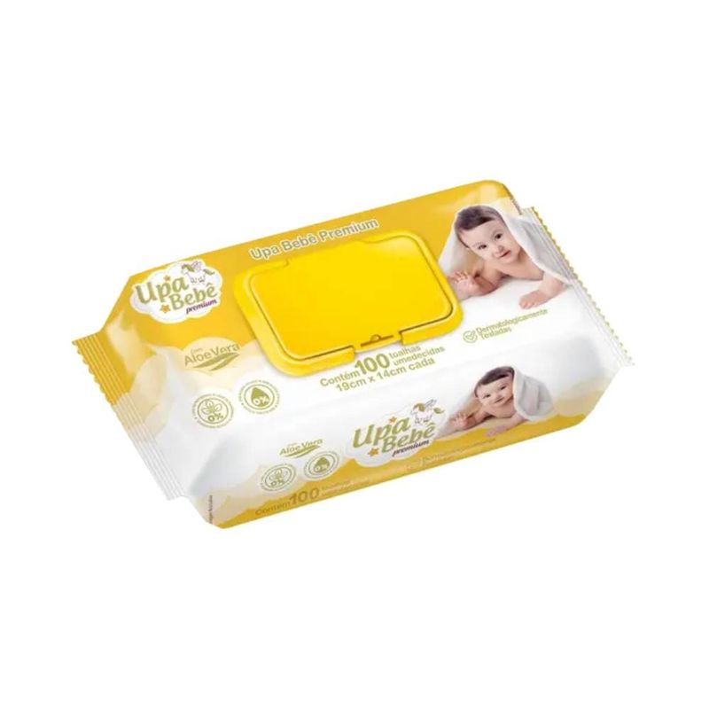 Toalha Umedecida Upa Bebe C/100 Premium