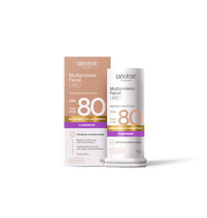 Protetor Solar Facial Labotrat Stick 15g Dermo Sun Beg.cl.fps80