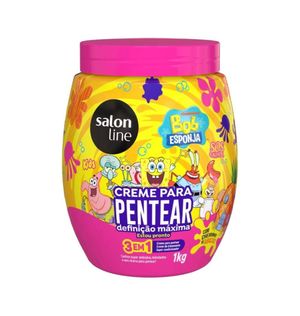 Creme para Pentear Salon Line Kids Bob Esponja Definição Maximo 1kg