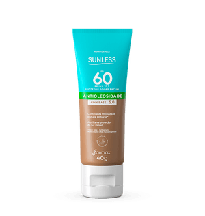 Protetor Solar Facial Sunless FPS 60 Cor 5.0 40g