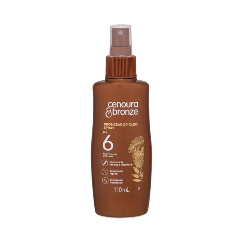 Bronzeador Cen E Bron Oleo 110ml Spr Fps6
