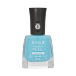 Esmalte Risque 9,5ml Diam.dgel Ef Azul Capri