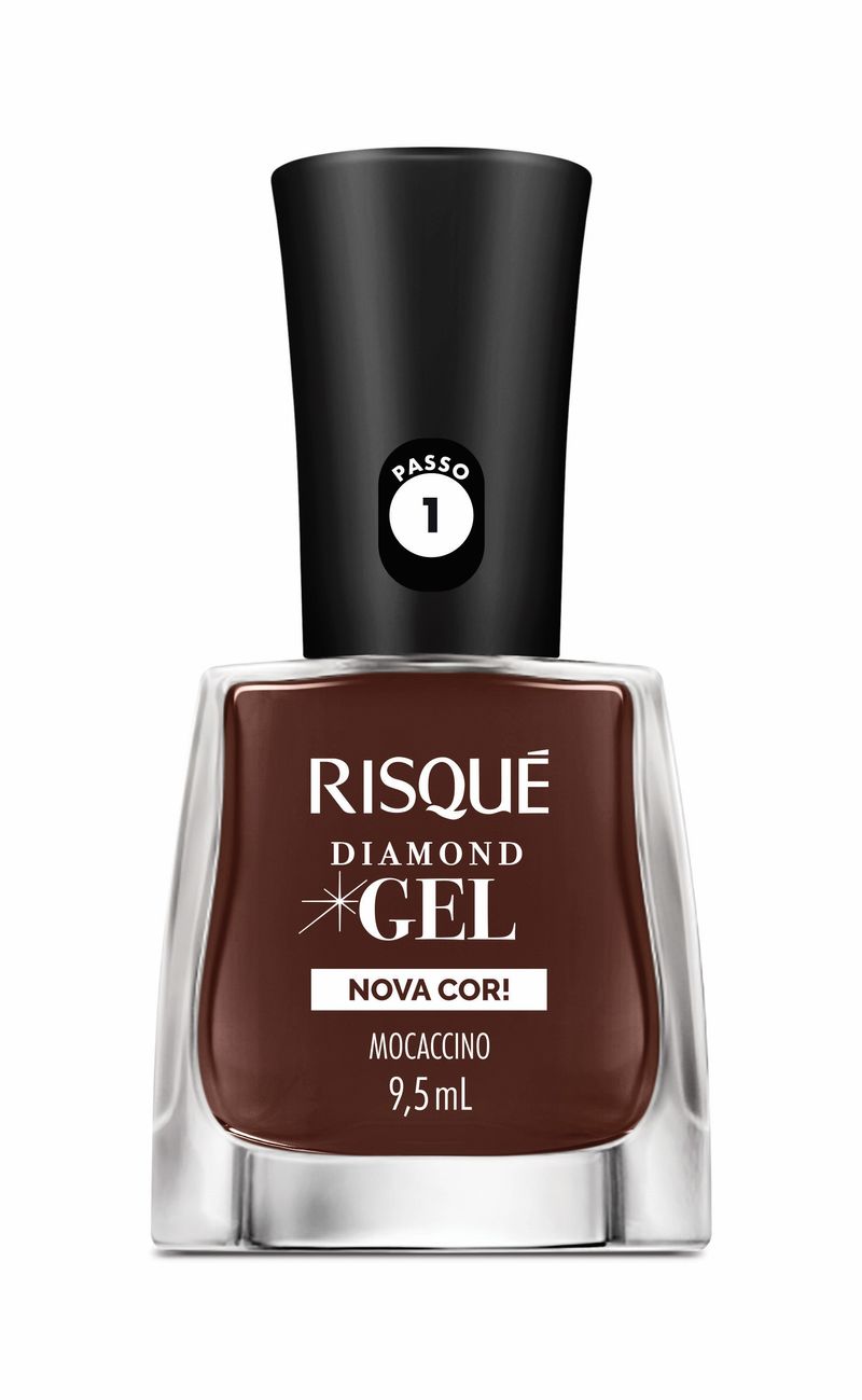 Esmalte Risque 9,5ml Diam.dgel Crem Mocaccin