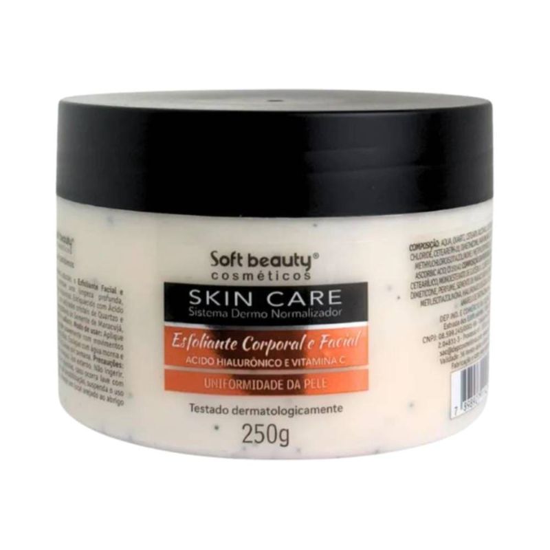 Esfoliante Facial Soft Beaut 250g Corp.acido Hialuronico