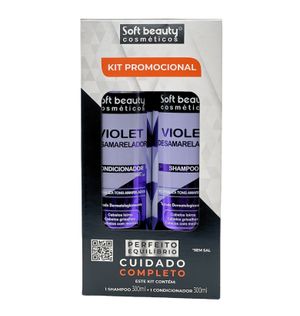 Kit Soft Beaut Sh+cond Mat.violet