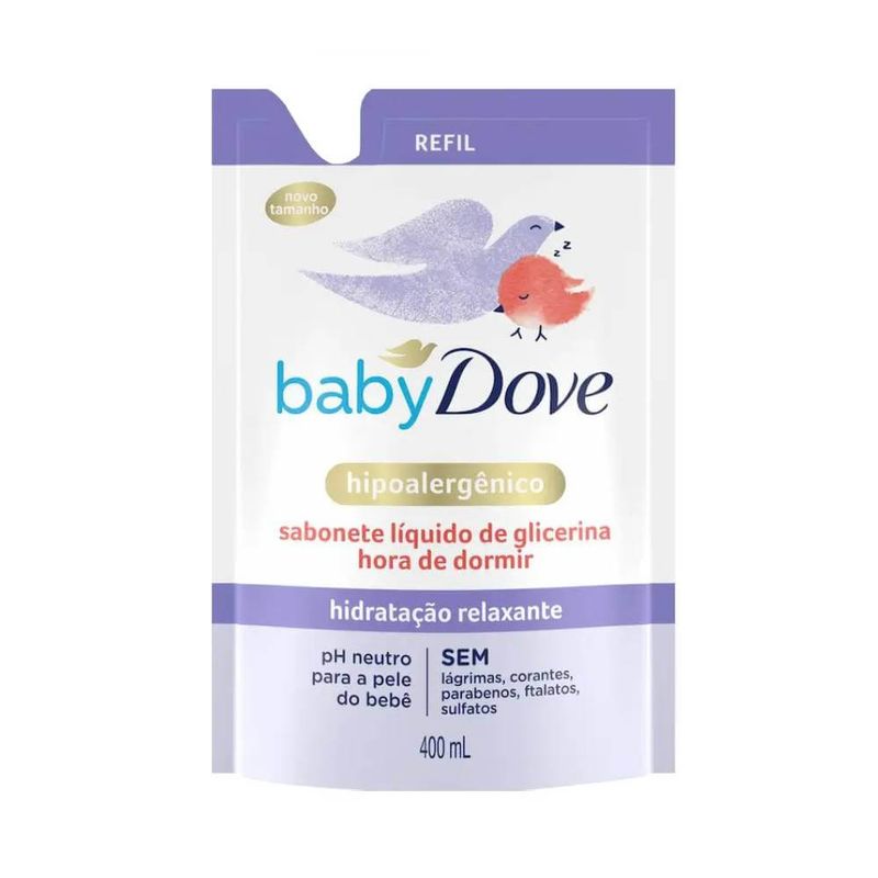 Sabonete Liquido Dove Baby 400ml Refil Hora De Dormir