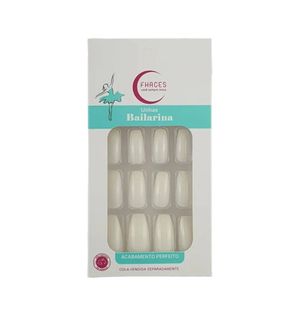 Unhas Postiças Fhaces Bailar.natural C/28