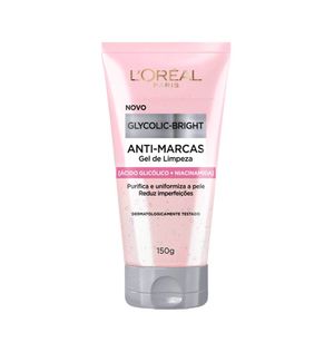 Gel de Limpeza Facial L'Oréal Glycolic-Bright 150g