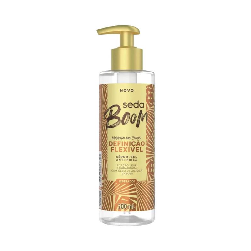 Serum Capilar Seda 200ml Boom Definicao Flexivel