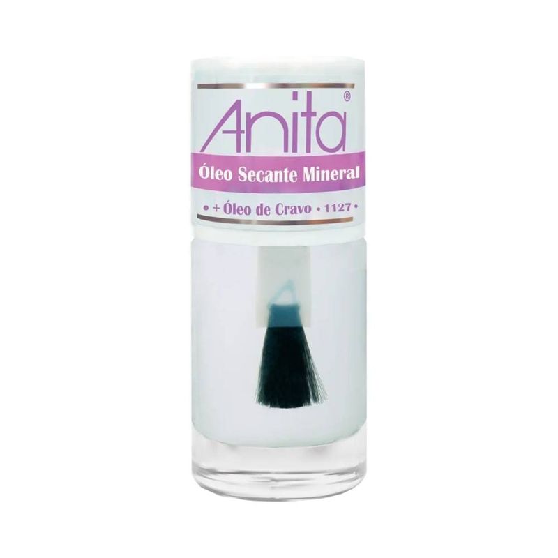 Esmalte Anita 10ml Oleo Secanteante Mineral+oleo De Cravo