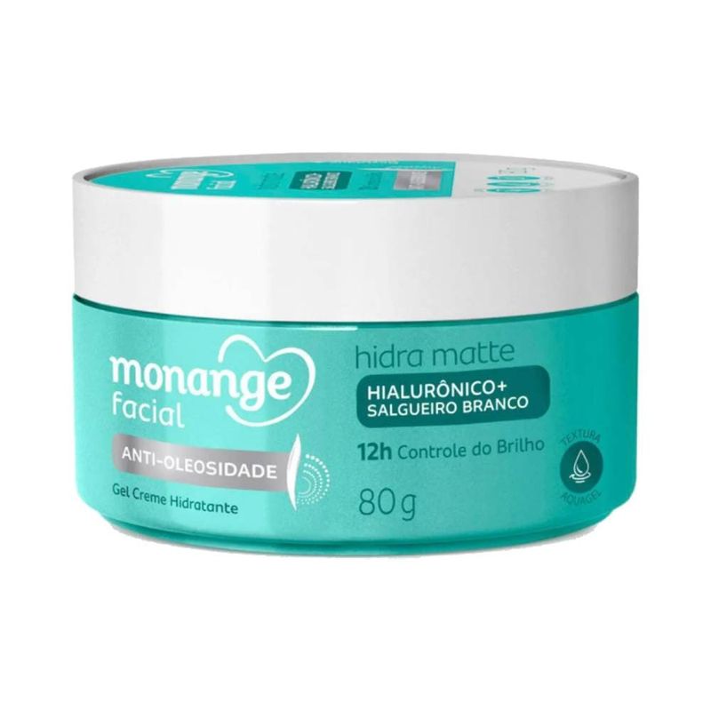 Locao Facial Monange 80g Matte