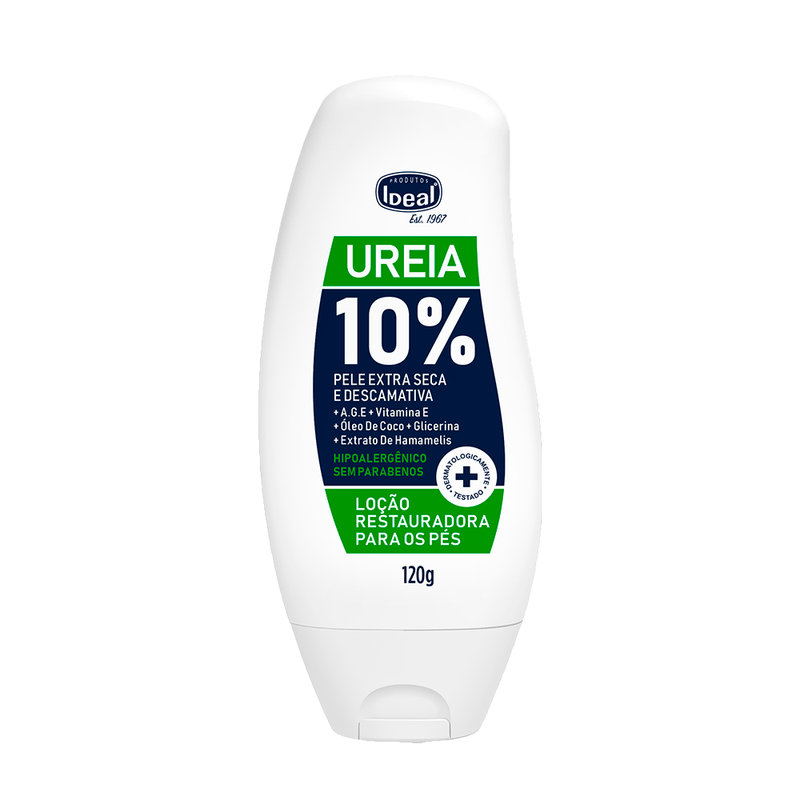 Creme Para Pes Ideal 120ml Des.corp.loc.ureia 10%