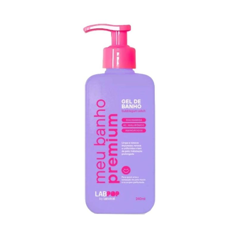 Gel Labpop 240ml Banho Bubblegum Witch