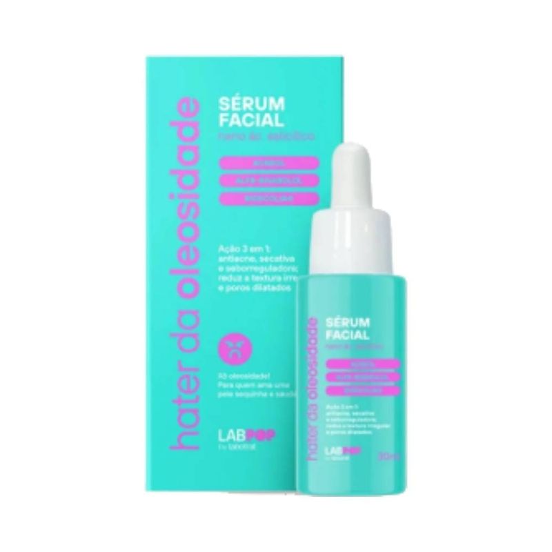 Serum Facial Labpop 30ml Hater Da Oleosidade