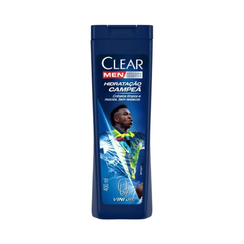 Shampoo Clear 400ml Men Hidr.campea