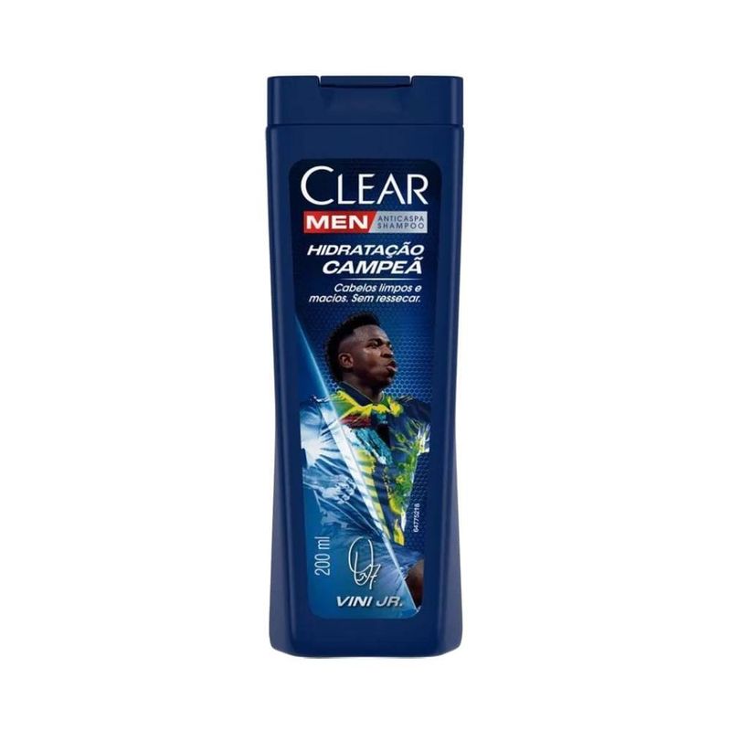 Shampoo Clear 200ml Men Hidr.campea