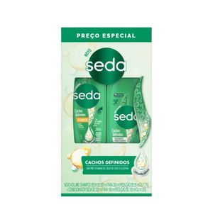 Kit Seda Sh+cond 490ml Cachos Definidos