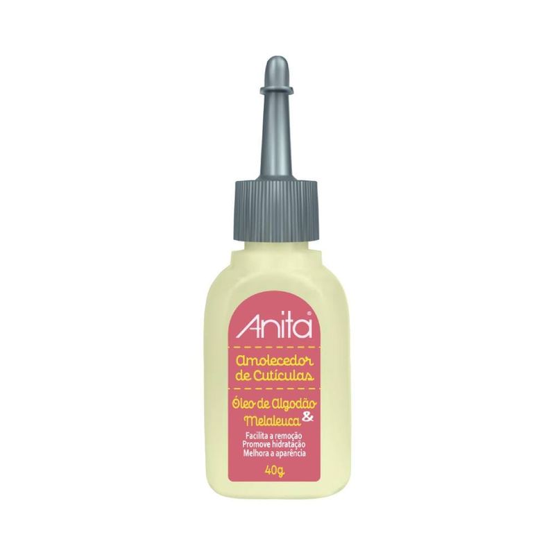 Amolecedor De Cuticulas Anita 40g Oleo Alg. E Melaleuca