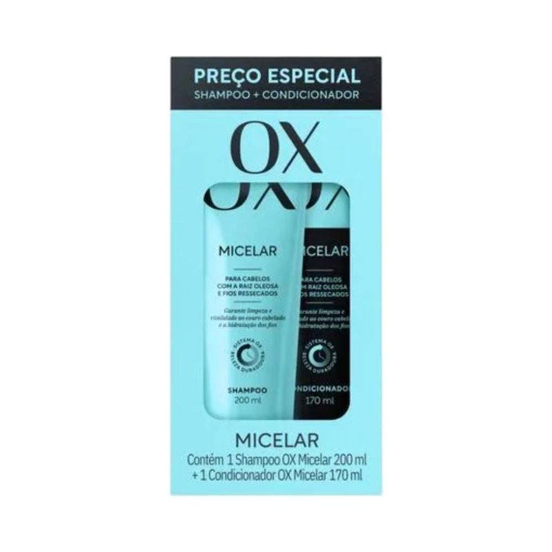 Kit Ox Sh+cond 370ml Micelar
