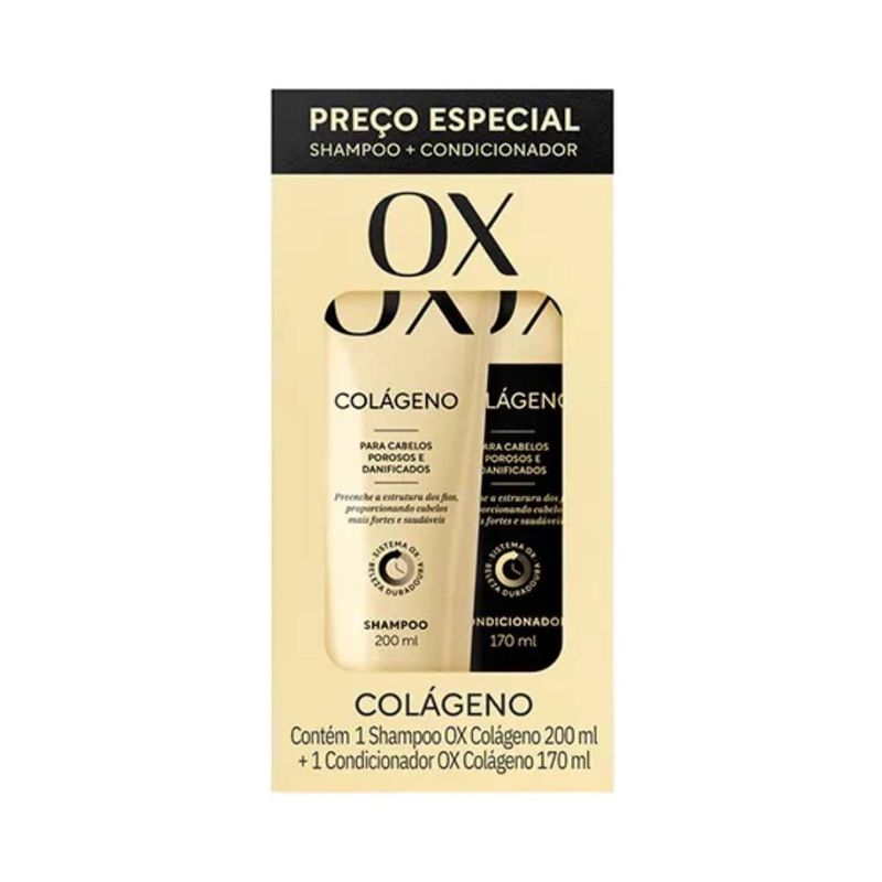 Kit Ox Sh+cond 370ml Colageno