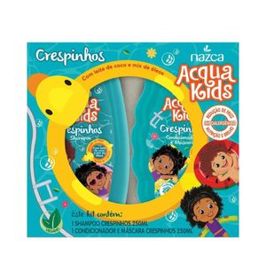 Kit Acqua Kids Sh+cond Crespinhos