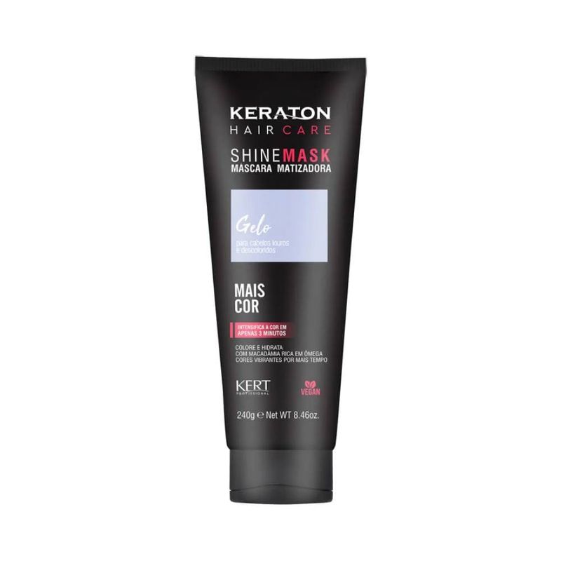 Mascara Pigmentadora Keraton 240g Shine M.gelo