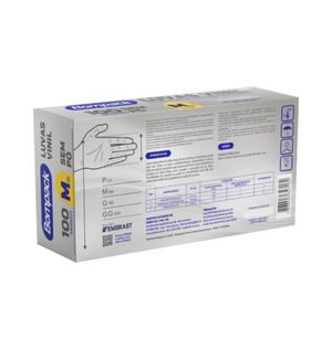 Luva Bompack Vinil S/po C/100 M