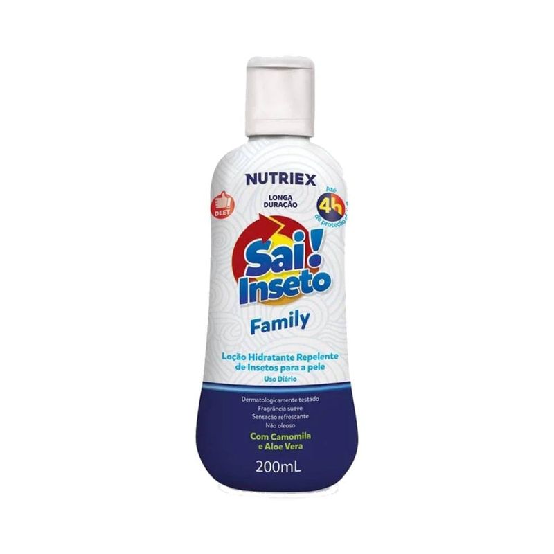 Repelente Nutriex 200ml Sai Inseto Family Kids
